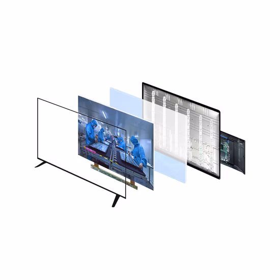 Guangzhou Factory Cheap Price 15 17 19 20 HD LED LCD TV LCD LED TV 19 22 24 Inch Glass Television SKD