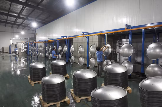 Antenne parabolique de 1,2 m avec certification d'erreur RMS