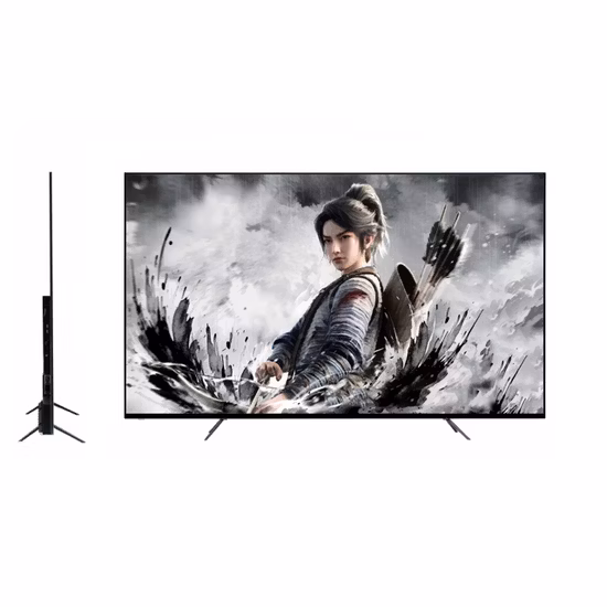 Télévision LED pour chambre d'hôtel 65 pouces avec système Android Webos 4K Smart TV incurvée